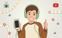 Mladý youtuber