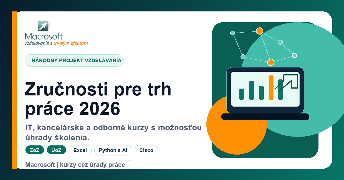 Zručnosti pre trh práce 2026